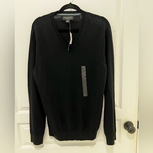 NWT Banana Republic Black Merino Wool Sweater